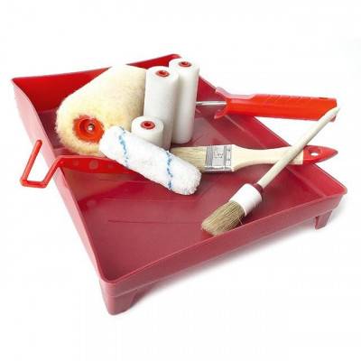 Будкрам купити Набор малярный 10 предметов INTERTOOL KT-3010 Набор малярный 10 предметов INTERTOOL KT-3010 6