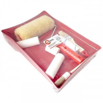 Будкрам купити Набор малярный 10 предметов INTERTOOL KT-3010