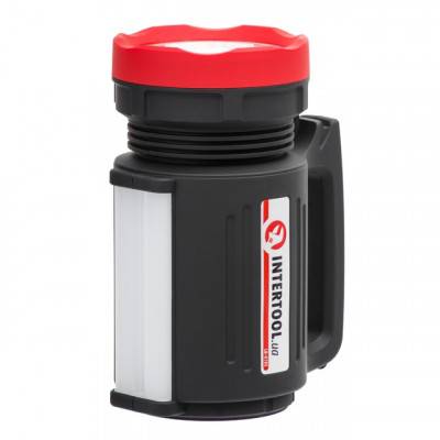 Будкрам купити Фонарь аккумуляторный 1LED 5W+22 SMD, выносная солнечная панель, выносные 2 led лампы, кабель для зарядки телефона-планшета INTERTOOL LB-0105 Фонарь аккумуляторный 1LED 5W+22 SMD, выносная солнечная панель, выносные 2 led лампы, кабель для зарядки телефона-планшета INTERTOOL LB-0105 8