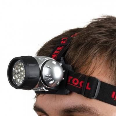 Будкрам купити Фонарь налобный светодиодный, четыре режима работы, 19 LED, батарейки 3 ААА. INTERTOOL LB-0301 Фонарь налобный светодиодный, четыре режима работы, 19 LED, батарейки 3 ААА. INTERTOOL LB-0301 10
