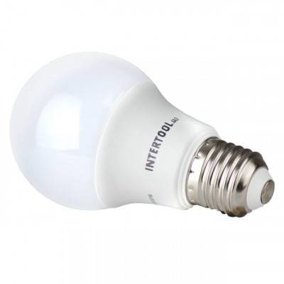 Будкрам купити Светодиодная лампа LED 10Вт, E27, 220В, INTERTOOL LL-0014 Светодиодная лампа LED 10Вт, E27, 220В, INTERTOOL LL-0014 3