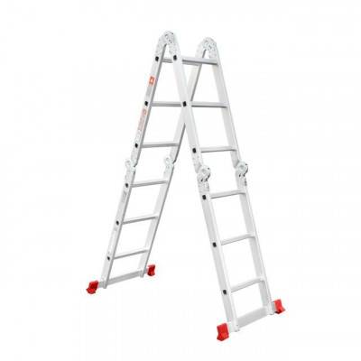 Будкрам купити Лестница алюминиевая мультифункциональная трансформер 4x3 ступ., 3,50 м INTERTOOL LT-0030 Лестница алюминиевая мультифункциональная трансформер 4x3 ступ., 3,50 м INTERTOOL LT-0030 2