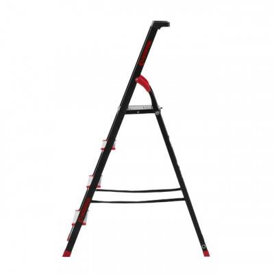 Будкрам купить Стремянка 4 ступени, лоток для инвентаря, стальной профиль, высота верхней ступени 850мм, 433х821х1350мм, 150кг INTERTOOL LT-0054 Стремянка 4 ступени, лоток для инвентаря, стальной профиль, высота верхней ступени 850мм, 433х821х1350мм, 150кг INTERTOOL LT-0054 4