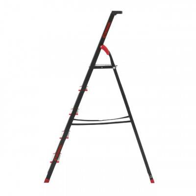 Будкрам купить Стремянка 5 ступеней, лоток для инвентаря, стальной профиль, высота верхней ступени 1064мм, 457х893х1568мм, 150кг INTERTOOL LT-0055 Стремянка 5 ступеней, лоток для инвентаря, стальной профиль, высота верхней ступени 1064мм, 457х893х1568мм, 150кг INTERTOOL LT-0055 4