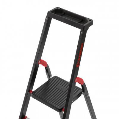 Будкрам купить Стремянка 7 ступеней, лоток для инвентаря, стальной профиль, высота верхней ступени 1500 мм, 504*1283*2003мм, 150кг INTERTOOL LT-0057 Стремянка 7 ступеней, лоток для инвентаря, стальной профиль, высота верхней ступени 1500 мм, 504*1283*2003мм, 150кг INTERTOOL LT-0057 6