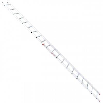 Будкрам купить Лестница алюминиевая приставная 20 ступеней 5,64 м INTERTOOL LT-0120