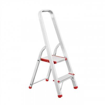 Будкрам купить Стремянка алюминиевая 2 ступени, высота до платформы 410 мм INTERTOOL LT-1002