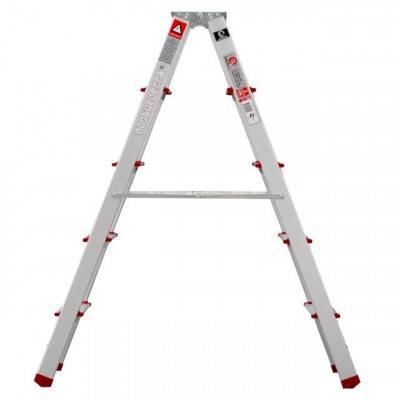 Будкрам купить Стремянка алюминиевая двусторонняя 5 ступени, высота 1100мм INTERTOOL LT-1105 Стремянка алюминиевая двусторонняя 5 ступени, высота 1100мм INTERTOOL LT-1105 2