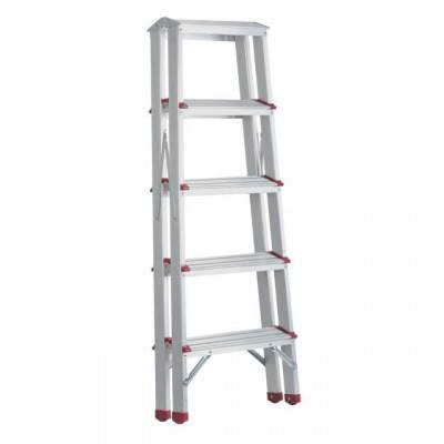 Будкрам купить Стремянка алюминиевая двусторонняя 5 ступени, высота 1100мм INTERTOOL LT-1105 Стремянка алюминиевая двусторонняя 5 ступени, высота 1100мм INTERTOOL LT-1105 6