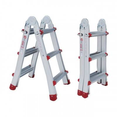 Будкрам купити Лестница алюминиевая универсальная раскладная телескопическая 4x3 ступ., 3,10 м INTERTOOL LT-2043 Лестница алюминиевая универсальная раскладная телескопическая 4x3 ступ., 3,10 м INTERTOOL LT-2043 2