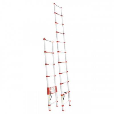 Будкрам купити Лестница алюминиевая телескопическая 10 ступ. 3,20 м INTERTOOL LT-3032 Лестница алюминиевая телескопическая 10 ступ. 3,20 м INTERTOOL LT-3032 2