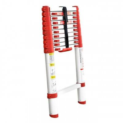 Будкрам купити Лестница алюминиевая телескопическая 10 ступ. 3,20 м INTERTOOL LT-3032