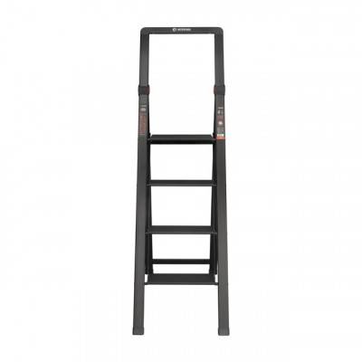 Будкрам купить Стремянка алюминиевая "Black Slim", 4 ступени, высота верхней ступени 912 мм, 150 кг, STORM INTERTOOL LT-5004 Стремянка алюминиевая "Black Slim", 4 ступени, высота верхней ступени 912 мм, 150 кг, STORM INTERTOOL LT-5004 6