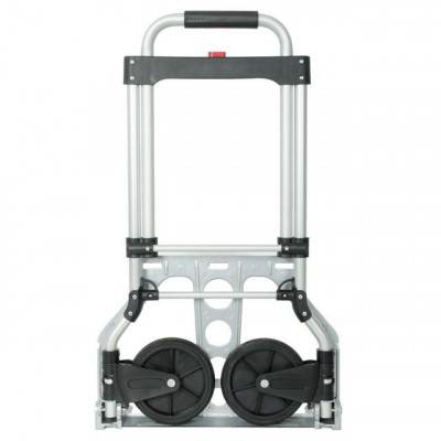 Будкрам купити Тележка ручная складная до 60 кг, 450*420*960, колеса 150 мм, (алюминиевая) INTERTOOL LT-9005 Тележка ручная складная до 60 кг, 450*420*960, колеса 150 мм, (алюминиевая) INTERTOOL LT-9005 3