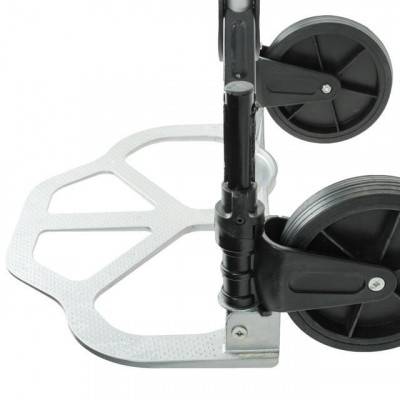 Будкрам купити Тележка ручная складная до 80 кг, 450*485*1090, колеса 170 мм, (алюминиевая) INTERTOOL LT-9010 Тележка ручная складная до 80 кг, 450*485*1090, колеса 170 мм, (алюминиевая) INTERTOOL LT-9010 7