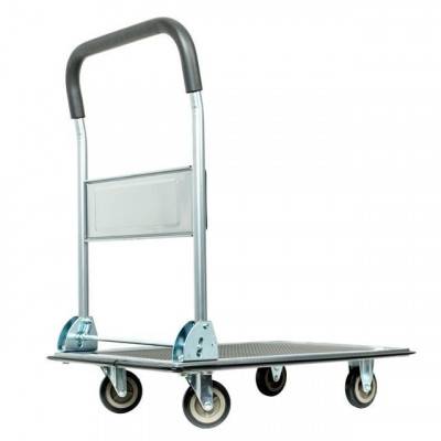 Будкрам купити Тележка ручная четырех колесная до 150 кг, 740*480*830, колеса 100 мм INTERTOOL LT-9053