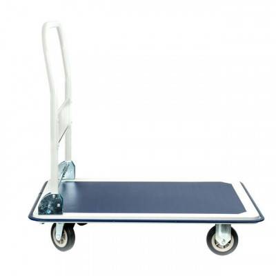 Будкрам купити Тележка ручная четырехколесная до 250 кг, 910*610*870, колеса 125 мм INTERTOOL LT-9054