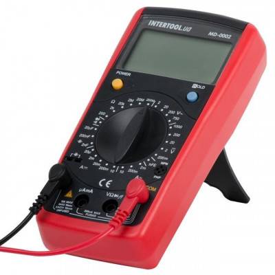 Будкрам купить Мультиметр цифровой CAT III-600В/CAT II-1000В INTERTOOL MD-0002 Мультиметр цифровой CAT III-600В/CAT II-1000В INTERTOOL MD-0002 8