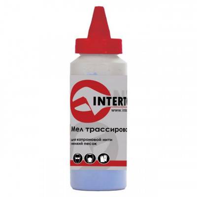 Будкрам купити Мел трассировочный 115 г, синий INTERTOOL MT-0005