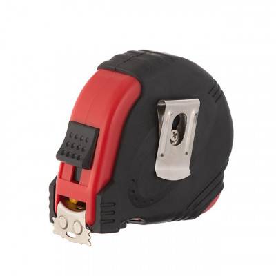 Будкрам купить Рулетка с металлическим полотном 5 м x 19 мм, три стопора полотна INTERTOOL MT-0105 Рулетка с металлическим полотном 5 м x 19 мм, три стопора полотна INTERTOOL MT-0105 3