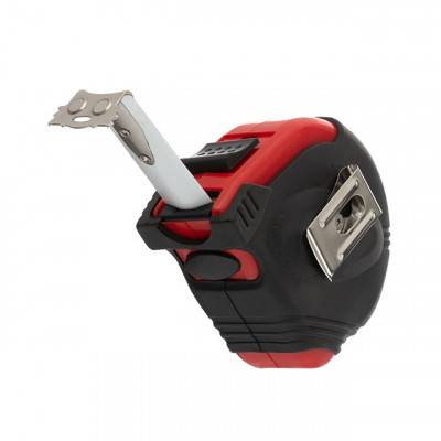 Будкрам купить Рулетка с металлическим полотном 5 м x 19 мм, три стопора полотна INTERTOOL MT-0105 Рулетка с металлическим полотном 5 м x 19 мм, три стопора полотна INTERTOOL MT-0105 4