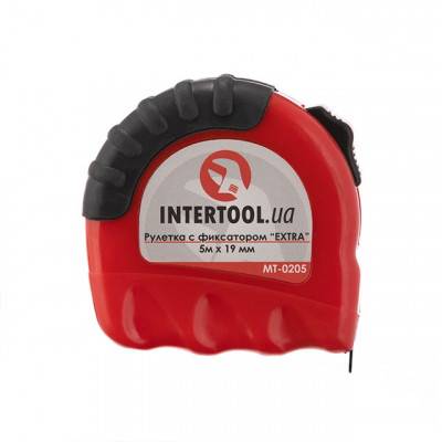 Будкрам купити Рулетка с металлическим полотном 5 м x 19 мм "EXTRA" INTERTOOL MT-0205 Рулетка с металлическим полотном 5 м x 19 мм "EXTRA" INTERTOOL MT-0205 2