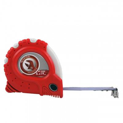 Будкрам купити Рулетка с металлическим полотном 5 м x 19 мм "Супер Магнит" blister INTERTOOL MT-0305
