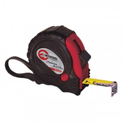 Будкрам купити Рулетка с металлическим полотном 7,5 м x 25,0 мм INTERTOOL MT-0607