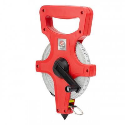 Будкрам купить Рулетка геодезическая с полотном из стекловолокна 30 м*13 мм INTERTOOL MT-0753 Рулетка геодезическая с полотном из стекловолокна 30 м*13 мм INTERTOOL MT-0753 2