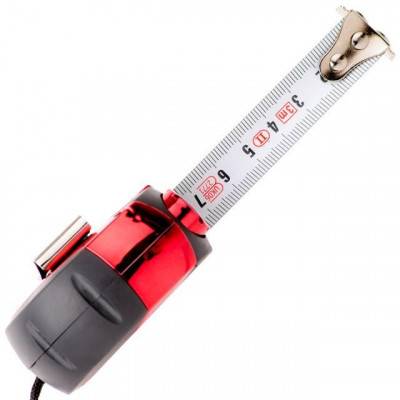 Будкрам купить Рулетка 3 м x 16 мм с автоматической блокировкой полотна, на зацепе полотна установлены магниты INTERTOOL MT-0803 Рулетка 3 м x 16 мм с автоматической блокировкой полотна, на зацепе полотна установлены магниты INTERTOOL MT-0803 7