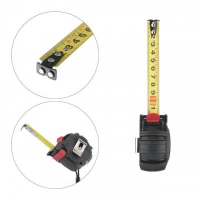 Будкрам купить Рулетка с металлическим полотном покрытым нейлоном и магнитами на зацепе 3м*16мм STORM INTERTOOL MT-0823 Рулетка с металлическим полотном покрытым нейлоном и магнитами на зацепе 3м*16мм STORM INTERTOOL MT-0823 3