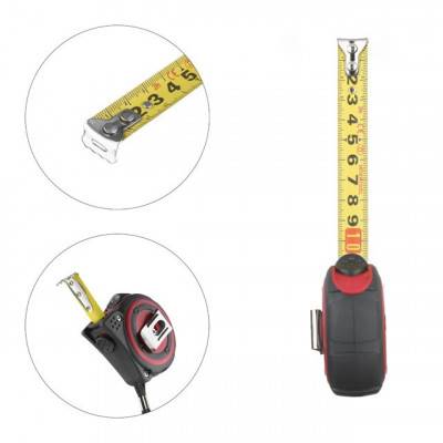 Будкрам купить Рулетка с металлическим полотном 3м*16мм, нейлоновое покрытие полотна STORM INTERTOOL MT-0833 Рулетка с металлическим полотном 3м*16мм, нейлоновое покрытие полотна STORM INTERTOOL MT-0833 3