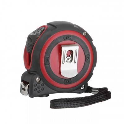 Будкрам купити Рулетка с металлическим полотном 5м*19мм, нейлоновое покрытие полотна STORM INTERTOOL MT-0835 Рулетка с металлическим полотном 5м*19мм, нейлоновое покрытие полотна STORM INTERTOOL MT-0835 5