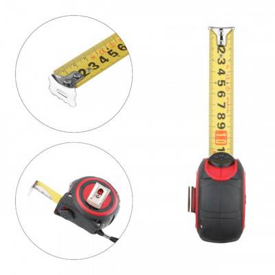 Будкрам купить Рулетка с металлическим полотном 5м*25мм, нейлоновое покрытие полотна STORM INTERTOOL MT-0836 Рулетка с металлическим полотном 5м*25мм, нейлоновое покрытие полотна STORM INTERTOOL MT-0836 3