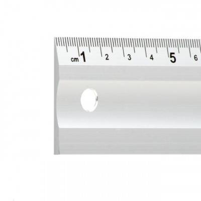 Будкрам купить Линейка строительная алюминиевая 400мм INTERTOOL MT-2002