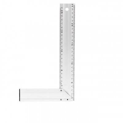 Будкрам купить Угольник строительный алюминиевый 250мм INTERTOOL MT-2061 Угольник строительный алюминиевый 250мм INTERTOOL MT-2061 3