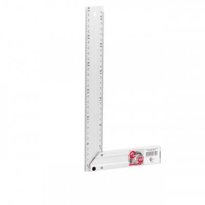 Будкрам купити Угольник строительный алюминиевый 300 мм INTERTOOL MT-2062 Угольник строительный алюминиевый 300 мм INTERTOOL MT-2062 2