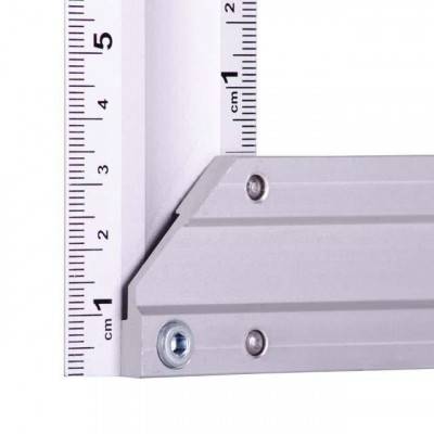 Будкрам купити Угольник строительный алюминиевый 450мм INTERTOOL MT-2066 Угольник строительный алюминиевый 450мм INTERTOOL MT-2066 2