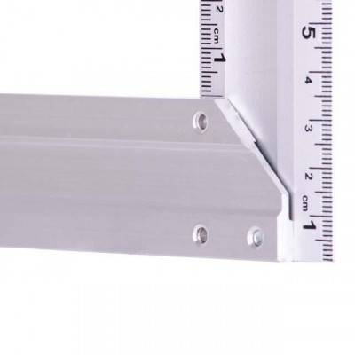 Будкрам купити Угольник строительный алюминиевый 450мм INTERTOOL MT-2066 Угольник строительный алюминиевый 450мм INTERTOOL MT-2066 3