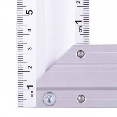 Будкрам купити Угольник строительный алюминиевый 450мм INTERTOOL MT-2066 Угольник строительный алюминиевый 450мм INTERTOOL MT-2066 7