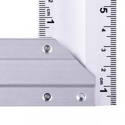 Будкрам купити Угольник строительный алюминиевый 450мм INTERTOOL MT-2066 Угольник строительный алюминиевый 450мм INTERTOOL MT-2066 8