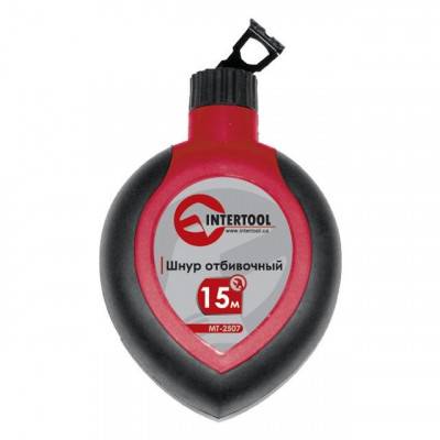 Будкрам купити Шнур отбивочный 15 м INTERTOOL MT-2507
