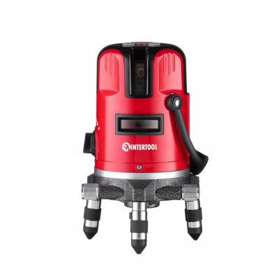 Будкрам купити Уровень лазерный 2 лазерные головки, красный лазер INTERTOOL MT-3003