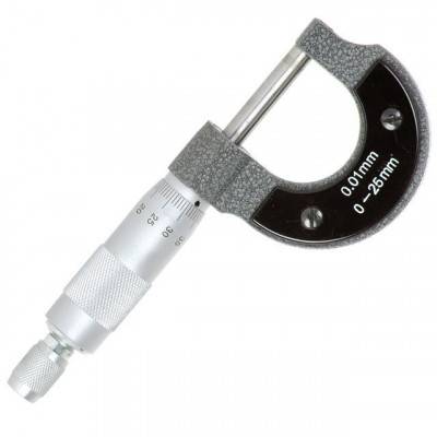 Будкрам купити Микрометр 0-25 мм INTERTOOL MT-3041