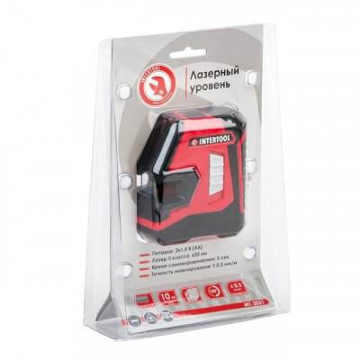 Будкрам купити Уровень лазерный 180 град, 2 лазерные головки INTERTOOL MT-3051 Уровень лазерный 180 град, 2 лазерные головки INTERTOOL MT-3051 8