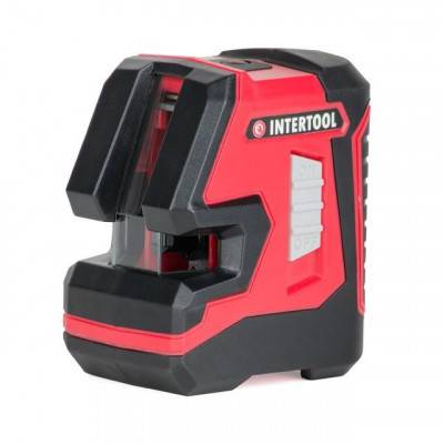 Будкрам купити Уровень лазерный 180 град, 2 лазерные головки INTERTOOL MT-3051