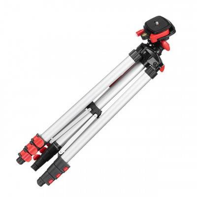 Будкрам купити Штатив 1.3 м для лазерного уровня, 1/4" INTERTOOL MT-3053 Штатив 1.3 м для лазерного уровня, 1/4" INTERTOOL MT-3053 5