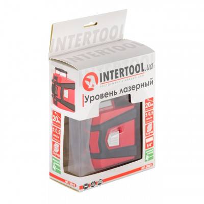 Будкрам купити Уровень лазерный 360 град, 2 лазерные головки, зеленый лазер INTERTOOL MT-3062 Уровень лазерный 360 град, 2 лазерные головки, зеленый лазер INTERTOOL MT-3062 3