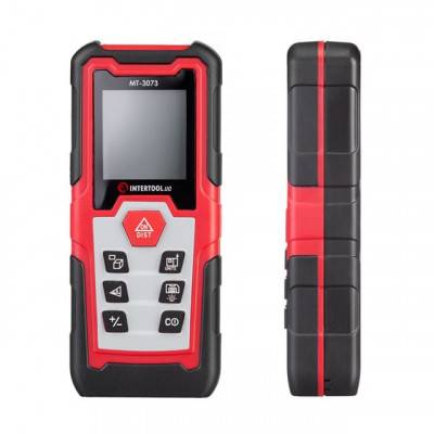 Будкрам купить Дальномер лазерный 30м, откидная ножка INTERTOOL MT-3073 Дальномер лазерный 30м, откидная ножка INTERTOOL MT-3073 2