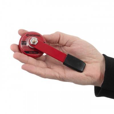 Будкрам купить Контакт магнитный с рукояткой Ø50 мм 300 А INTERTOOL MW-0009 Контакт магнитный с рукояткой Ø50 мм 300 А INTERTOOL MW-0009 3